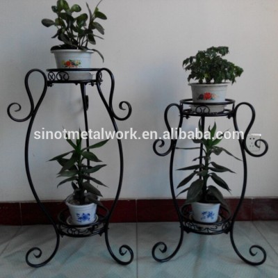 outdoor metal plant shelf stands wrought iron white plant stand round flower pot stand