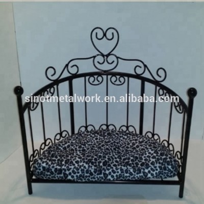 wrought iron dog beds