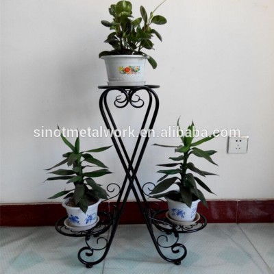 3-tier metal plant stand metal plant holders outdoor and indoor plant shelves and racks