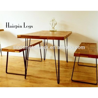 decorative metal table legs wrought iron harpin legs