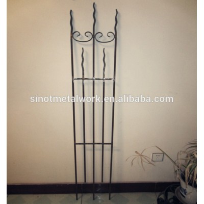 meta pergola garden plant support wrought iron scrollwork trellis