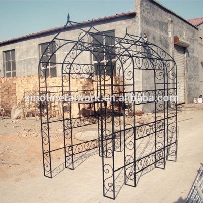 wrought iron wedding arbor arch metal wedding gazebo